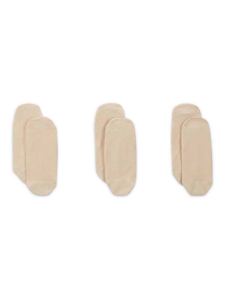 Nike Natural Everyday Lightweight Training Footie Socks (3 Pairs) - Image 6 of 6