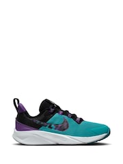 Зеленый - Nike Junior Star ковровая дорожка 4 Трейнеры - Image 1 of 12