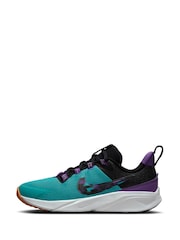 Зеленый - Nike Junior Star ковровая дорожка 4 Трейнеры - Image 2 of 12
