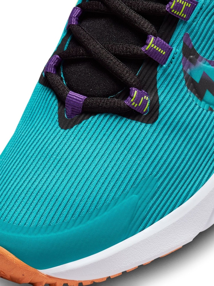 Zielony - Buty sportowe Nike Youth Star Runner 4 - Image 11 of 12