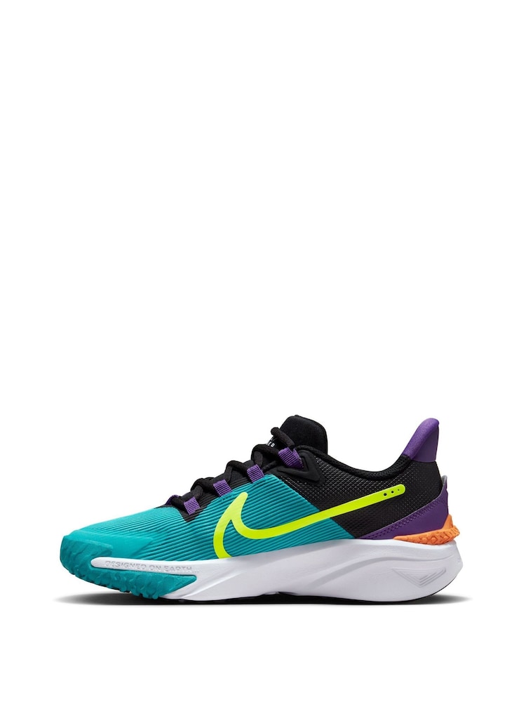 Zielony - Buty sportowe Nike Youth Star Runner 4 - Image 5 of 12