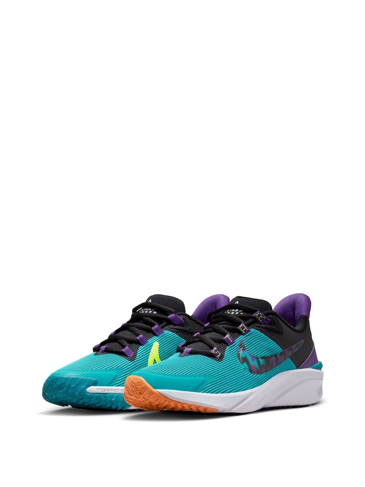Zielony - Buty sportowe Nike Youth Star Runner 4 - Image 7 of 12