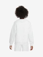 Nike White Club Fleece Sweatshirt - Image 2 of 7