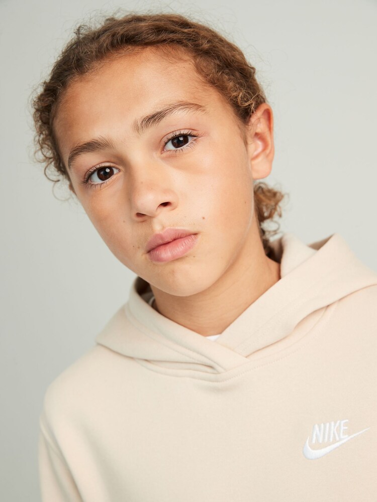 Nike Neutral Club Fleece Overhead Hoodie - Image 4 of 4