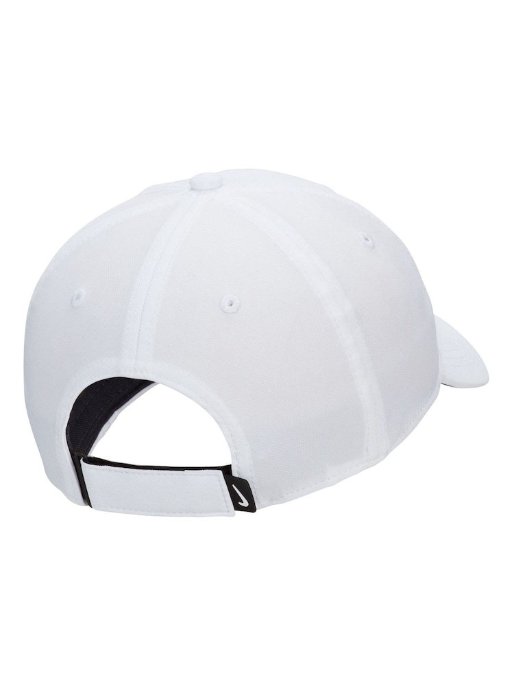 Nike White Dri-Fit Club Structured Swoosh Cap - Image 2 of 2