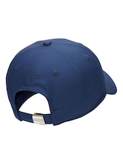 Nike Blue Dri-FIT Club Unstructured Metal Swoosh Cap - Image 2 of 2