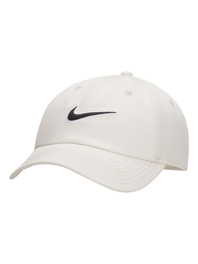 Nike White Club Unstructured Swoosh Cap - Image 1 of 2