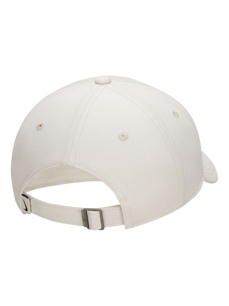 Nike White Club Unstructured Swoosh Cap - Image 2 of 2
