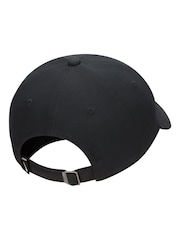 Schwarz - Nike Club Swoosh Unstrukturierte Cap - Bild 2 von 2