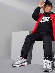 Negro - Gorra desestructurada para niños con logotipo metálico con tecnología Dri-FIT de Nike - Imagen 4 de 5