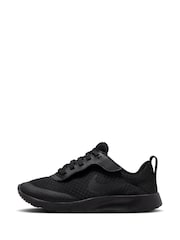 Nike Black Tanjun Go Easy On Junior Trainers - Image 2 of 11