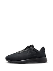 Nike Black Youth Tanjun GO Trainers - Image 2 of 11
