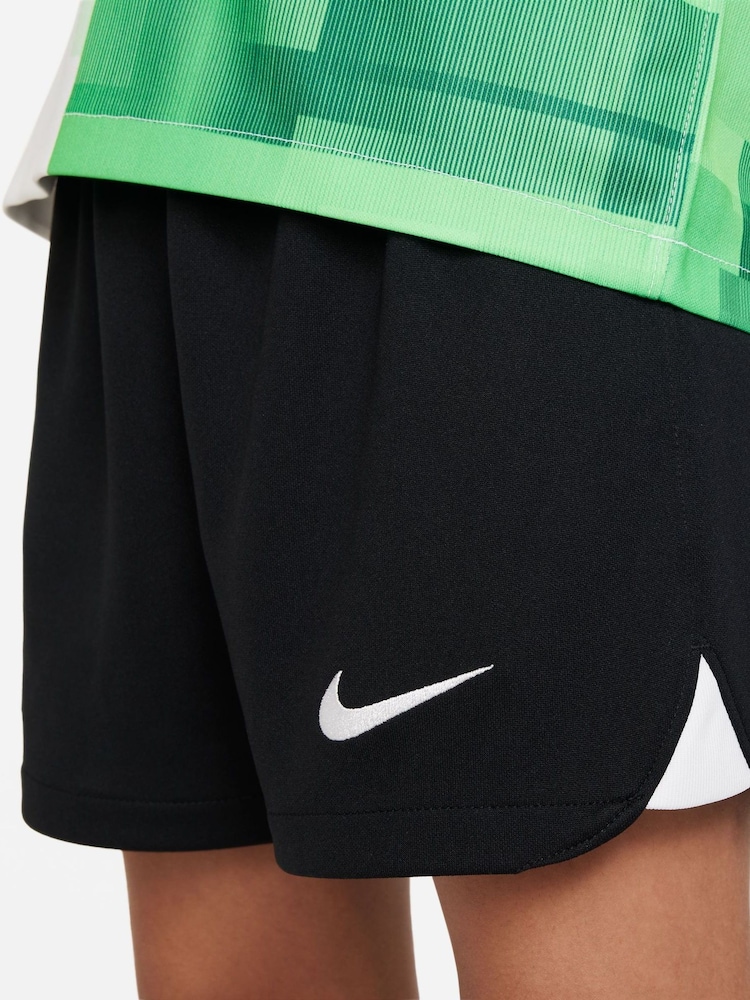 Nike White/Green Jr. Liverpool FC 23/24 Third Football Shirt - Image 6 of 9
