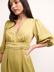 Nobody's Child Green Melita Jumpsuit - Image 4 of 4