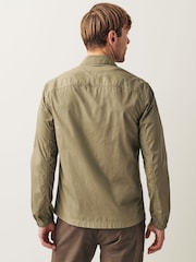 Green Zip Through Shacket - Image 2 of 11
