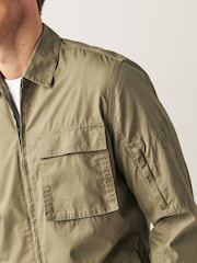 Green Zip Through Shacket - Image 4 of 11