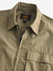Green Zip Through Shacket - Image 8 of 11