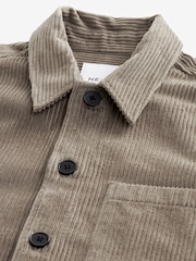 Grey Corduroy 100% Cotton Shacket - Image 1 of 7