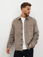 Grey Corduroy 100% Cotton Shacket - Image 2 of 7