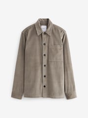 Grey Corduroy 100% Cotton Shacket - Image 6 of 7