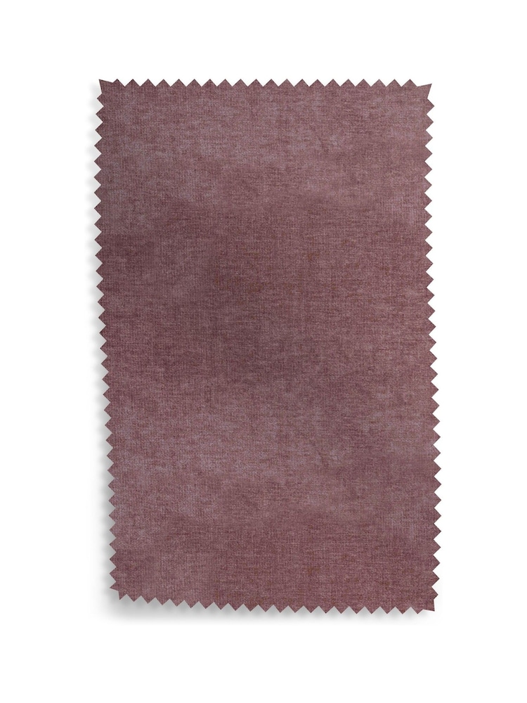 Fine Chenille Mid Mulberry Upholstery Swatch - Image 1 of 1