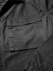 Black Zip Through Shacket - Image 11 of 12