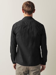 Black Zip Through Shacket - Image 2 of 12