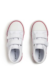 Start-Rite Sandcastle White Canvas Washable White Trainers - Image 5 of 6