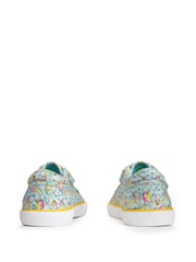 Start-Rite Blue Dino-Mite Canvas Dinosaur Print Riptape Trainers - Image 4 of 5