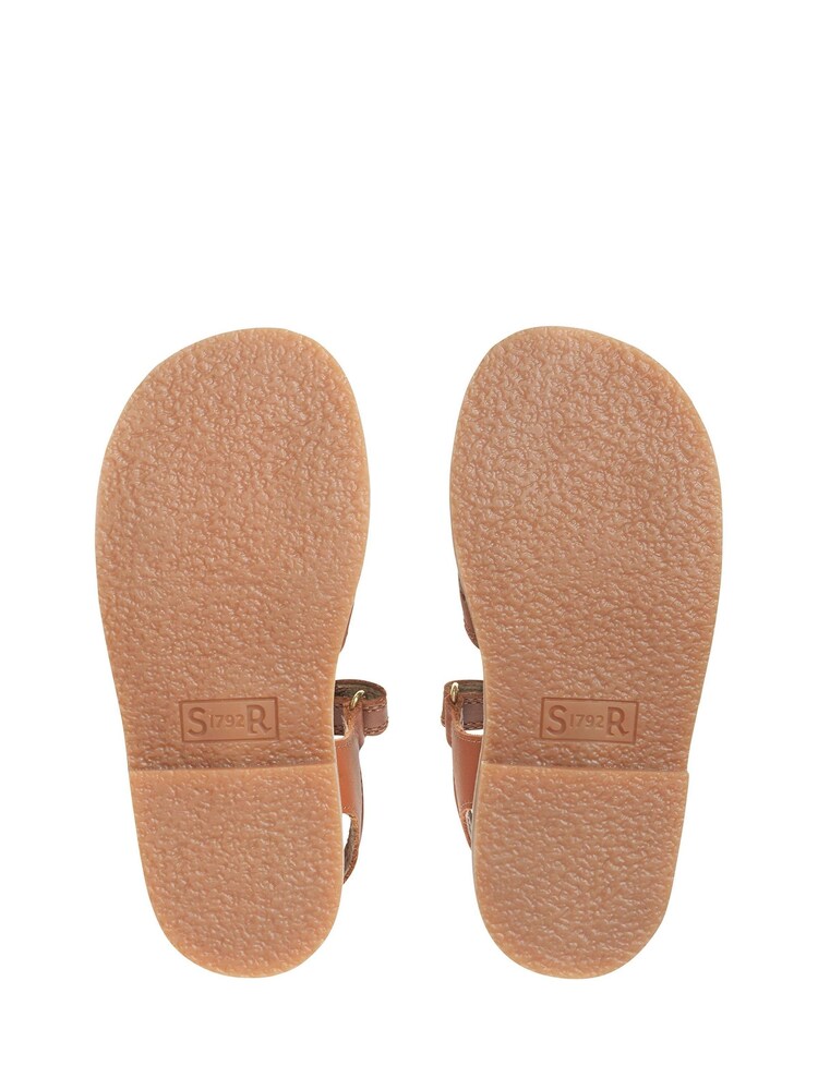Start Rite Holiday Natural Leather Riptape Summer Sandals - Image 5 of 5 Start Rite Holiday Natural Leather Riptape Summer Sandals - Image 5 of 5