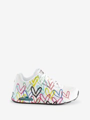 Skechers Damen Uno Spread The Love Turnschuhe - Bild 1 von 3