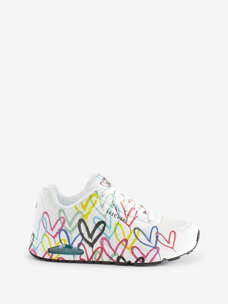Skechers Damen Uno Spread The Love Turnschuhe - Bild 1 von 3