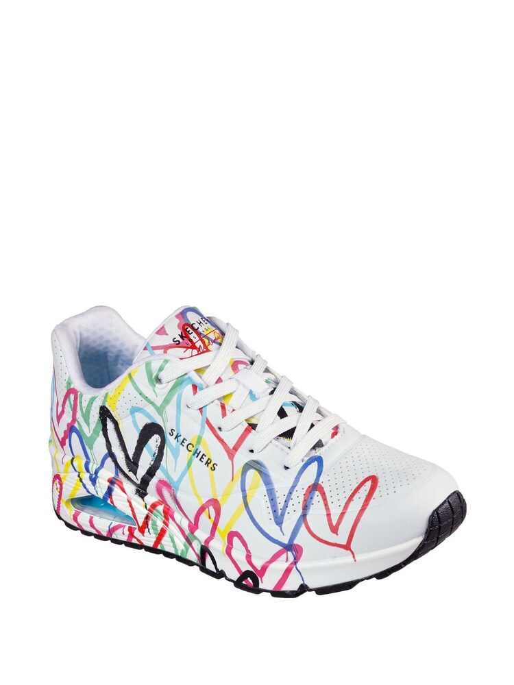 Skechers Damen Uno Spread The Love Turnschuhe - Bild 2 von 3