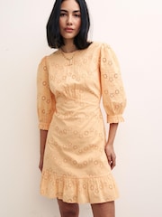 Nobodys Child Orange Serena Mini Dress - Image 1 of 1