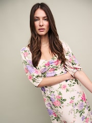 Nobodys Child Natural Darcie Midi Dress - Image 4 of 4