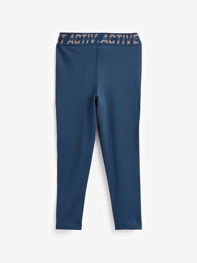Navy Blue Long Leg Base Layer (3-16yrs) - Image 2 of 3