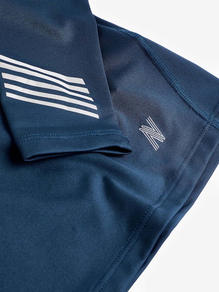 Navy Blue Long Sleeve Base Layer (3-16yrs) - Image 3 of 3 Navy Blue Long Sleeve Base Layer (3-16yrs) - Image 3 of 3