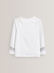 White Long Sleeve Base Layer (3-16yrs) - Image 2 of 3
