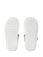 Start Rite Playground White Leather T-Bar White Shoes - Image 6 of 6