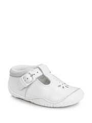 Start-Rite Baby Bubble White Patent Leather T-Bar Baby Shoes - Image 2 of 5