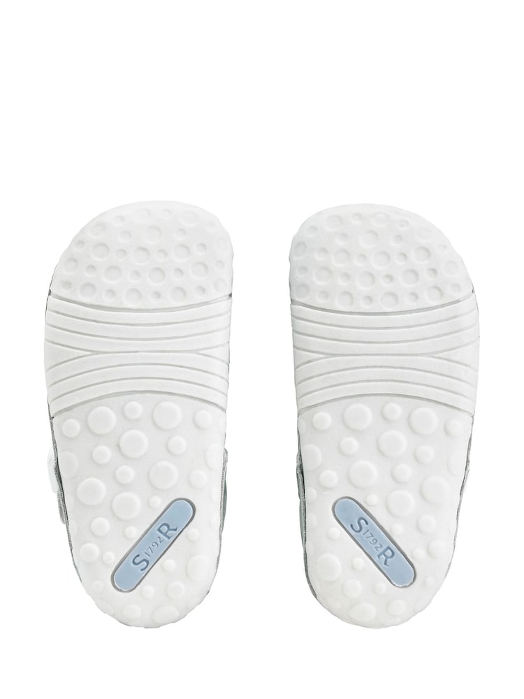 Start-Rite Baby Bubble White Patent Leather T-Bar Baby Shoes - Image 5 of 5