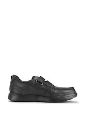 Start-Rite Mission Black Leather Riptape School Shoes - Image 1 of 4