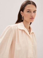 Mango Oversized Shirt Blouse - Image 3 of 6