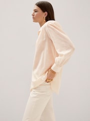 Mango Oversized Shirt Blouse - Image 4 of 6