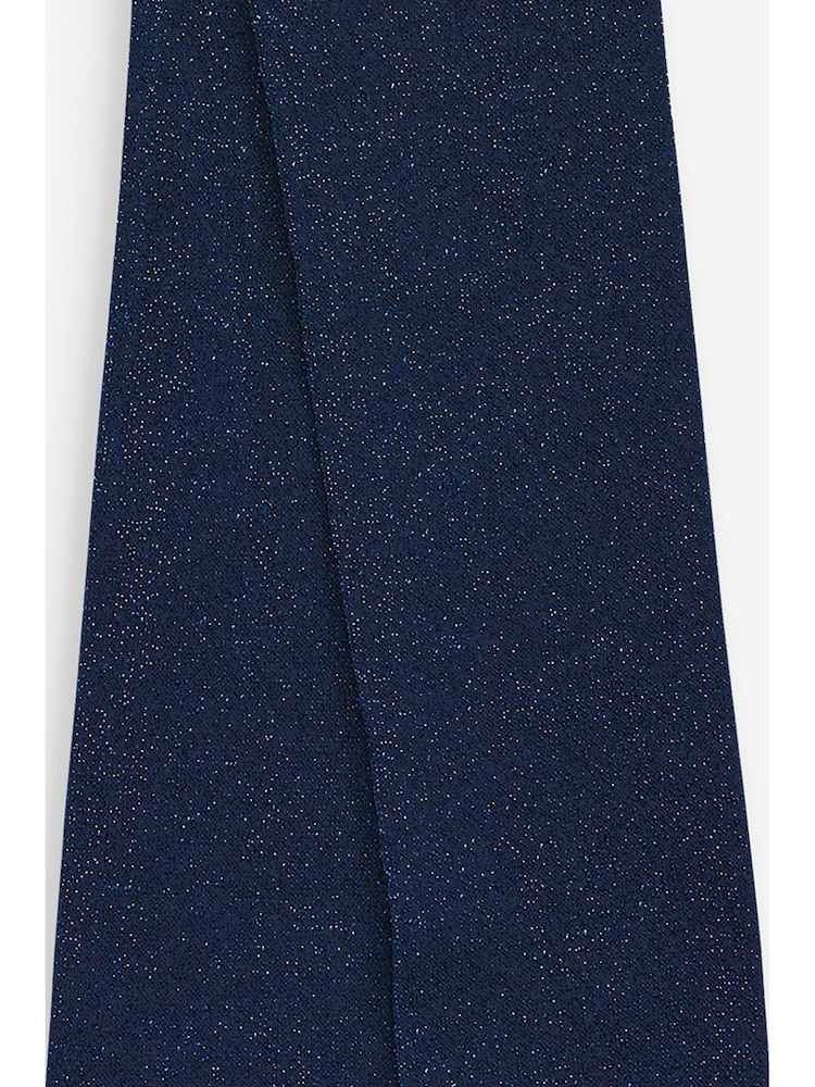 Navy Blue Sparkle Tights - Image 2 of 2