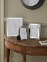 Silver Smoke Glass Photo Frame - Image 2 of 5