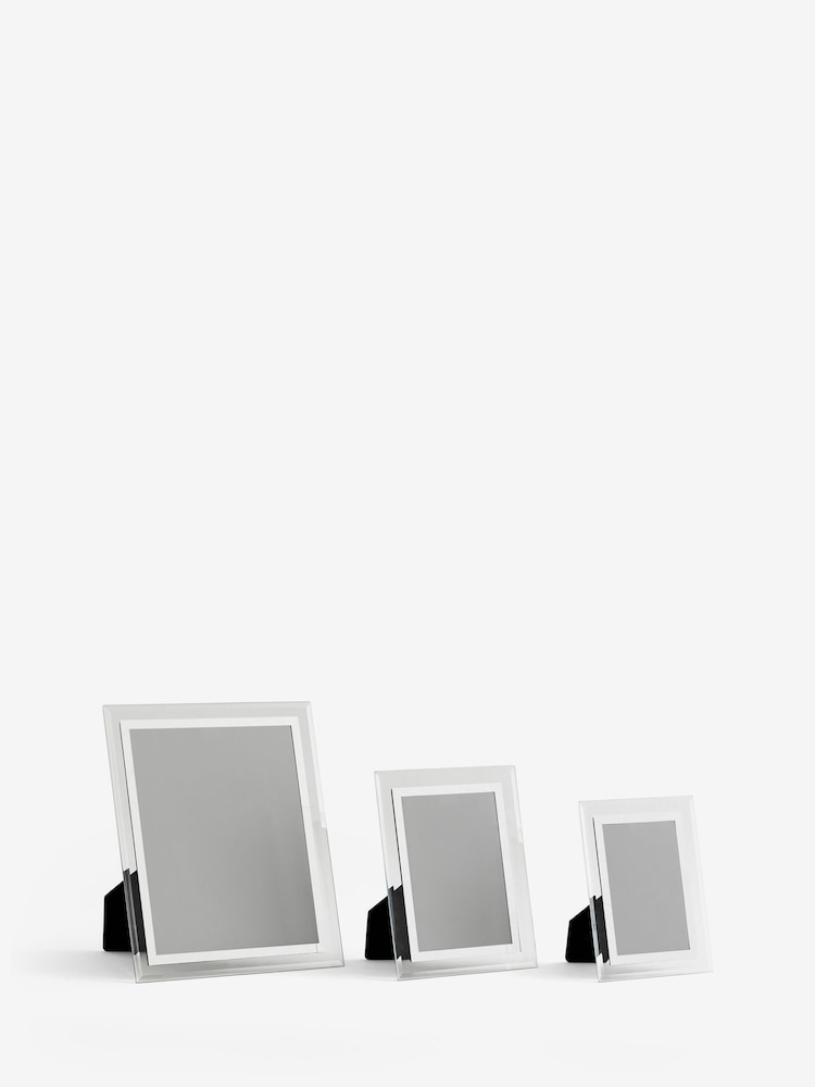 Silver Smoke Glass Photo Frame - Image 4 of 5