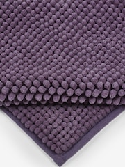 Plum Purple Bobble Bath Bath Mat - Image 2 of 5
