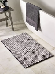 Black & White Bobble Bath Bath Mat - Image 1 of 5