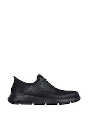 Skechers Black Garza Gervin Slip In Shoes - Image 1 of 6